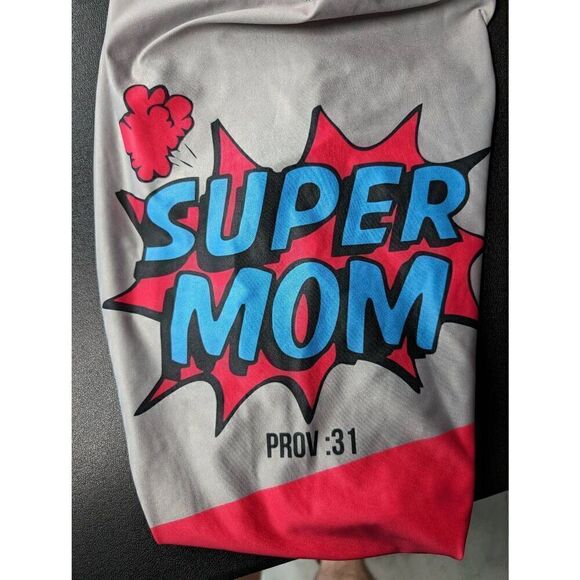 Warrior Appareal "Super Mom" Leggings Women's Size Large - Picture 3 of 7